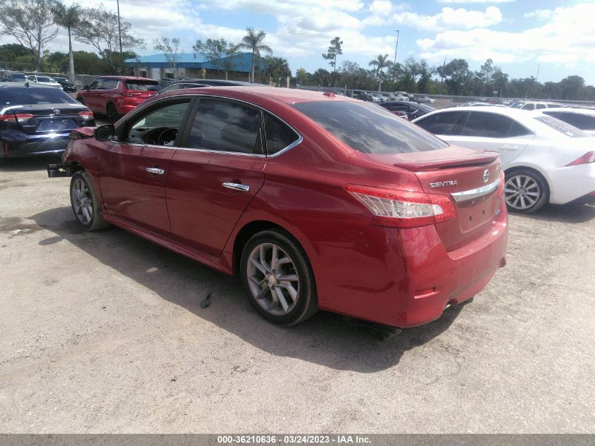 2014 NISSAN SENTRA SR - 3N1AB7AP4EY312924