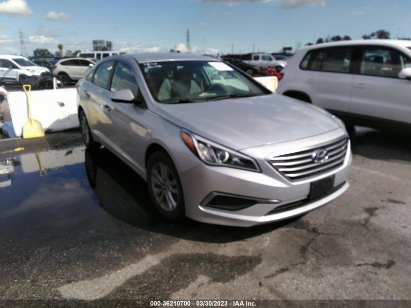 2016 HYUNDAI SONATA 2.4L SE - 5NPE24AF6GH332922