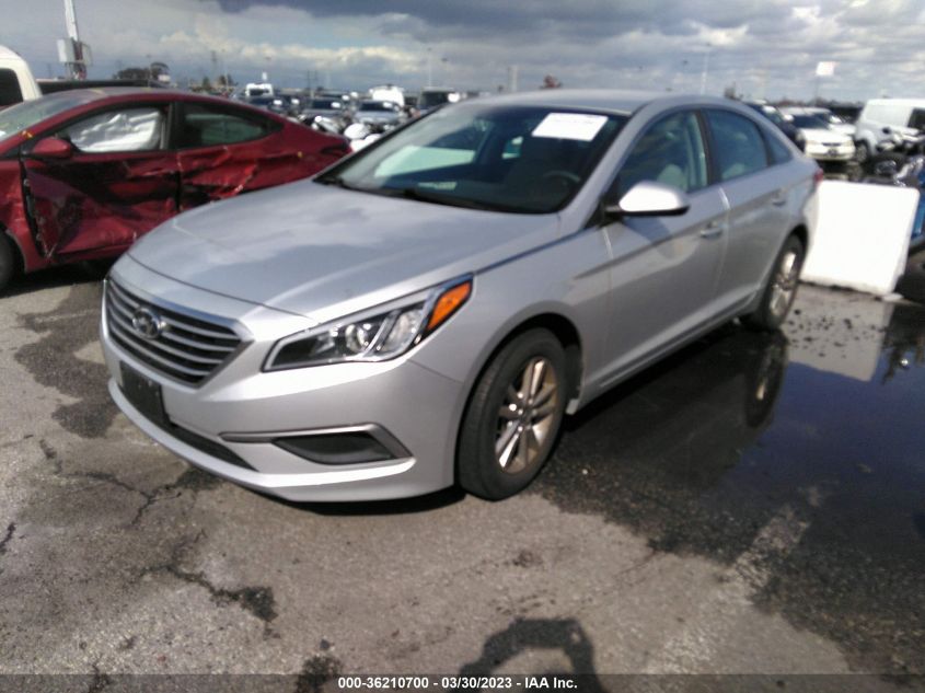 2016 HYUNDAI SONATA 2.4L SE - 5NPE24AF6GH332922