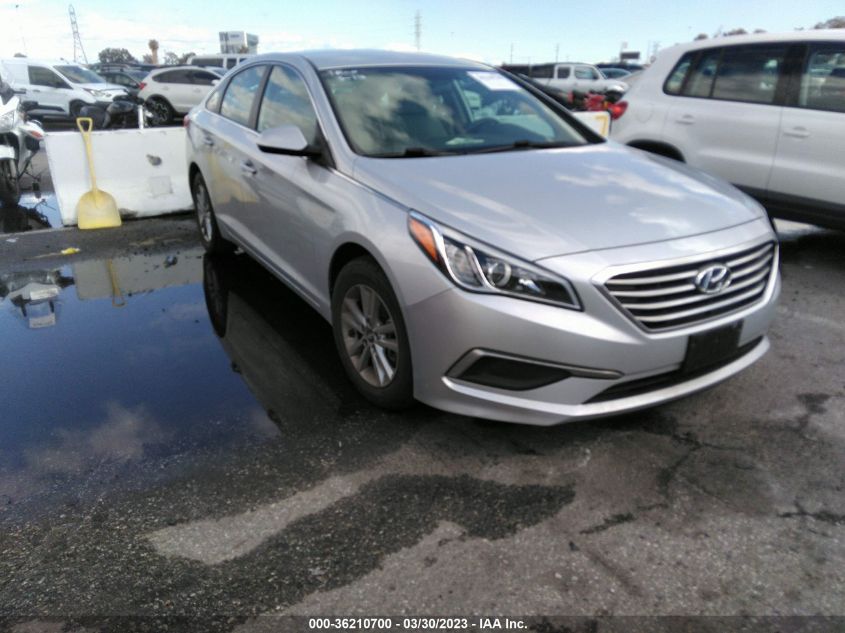 2016 HYUNDAI SONATA 2.4L SE - 5NPE24AF6GH332922