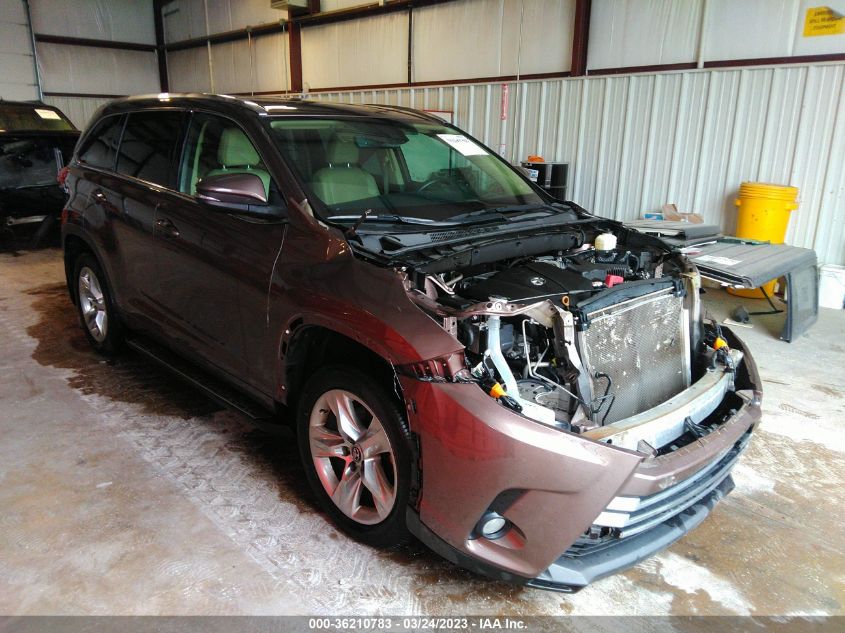 2018 TOYOTA HIGHLANDER LIMITED - 5TDYZRFH1JS254633