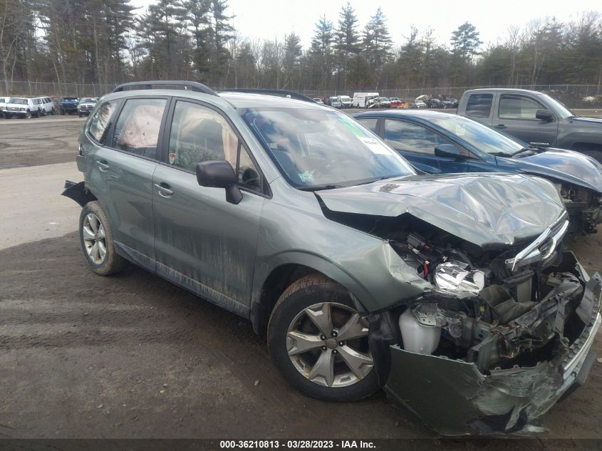 2015 SUBARU FORESTER 2.5I - JF2SJABC5FH494855