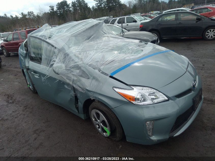 2015 TOYOTA PRIUS FOUR - JTDKN3DUXF1910802