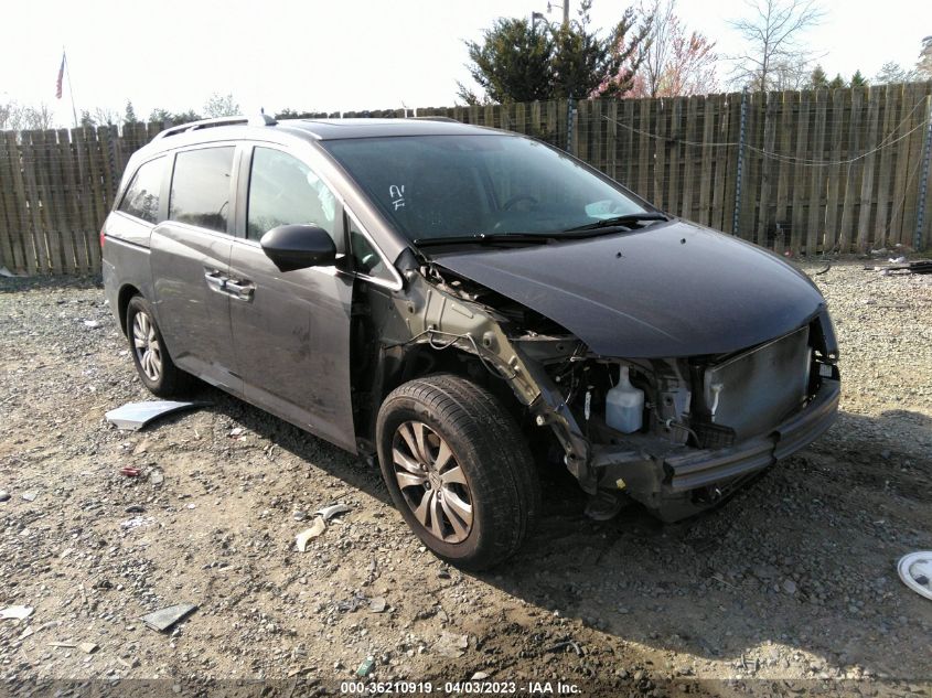 2016 HONDA ODYSSEY EX-L - 5FNRL5H60GB145474