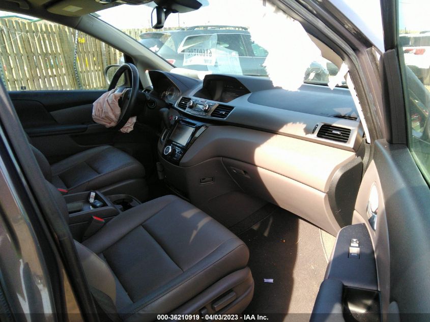 2016 HONDA ODYSSEY EX-L - 5FNRL5H60GB145474