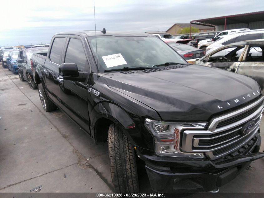 2019 FORD F-150 LIMITED - 1FTEW1EG7KFB35945