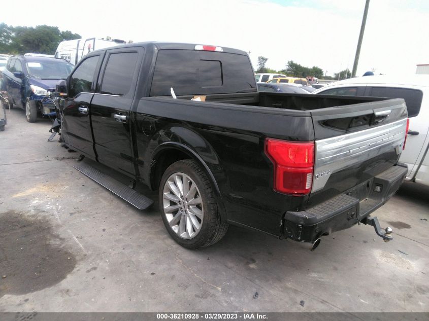 2019 FORD F-150 LIMITED - 1FTEW1EG7KFB35945