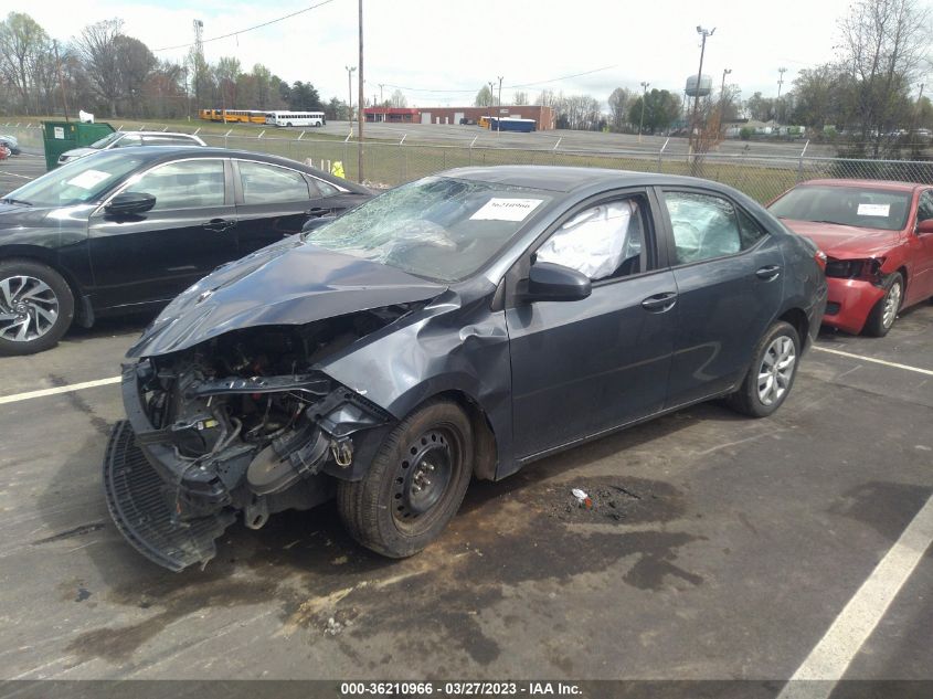 2015 TOYOTA COROLLA L/LE/S/S PLUS/LE PLUS - 2T1BURHE7FC333893