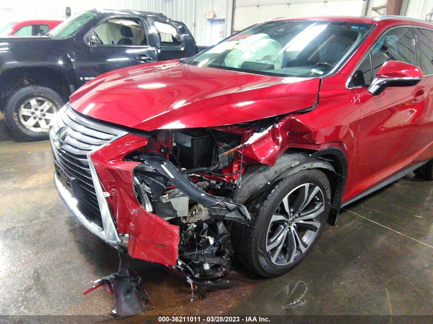 VIN JTJDZKCA4J2004188 2018 LEXUS RX RX 350L