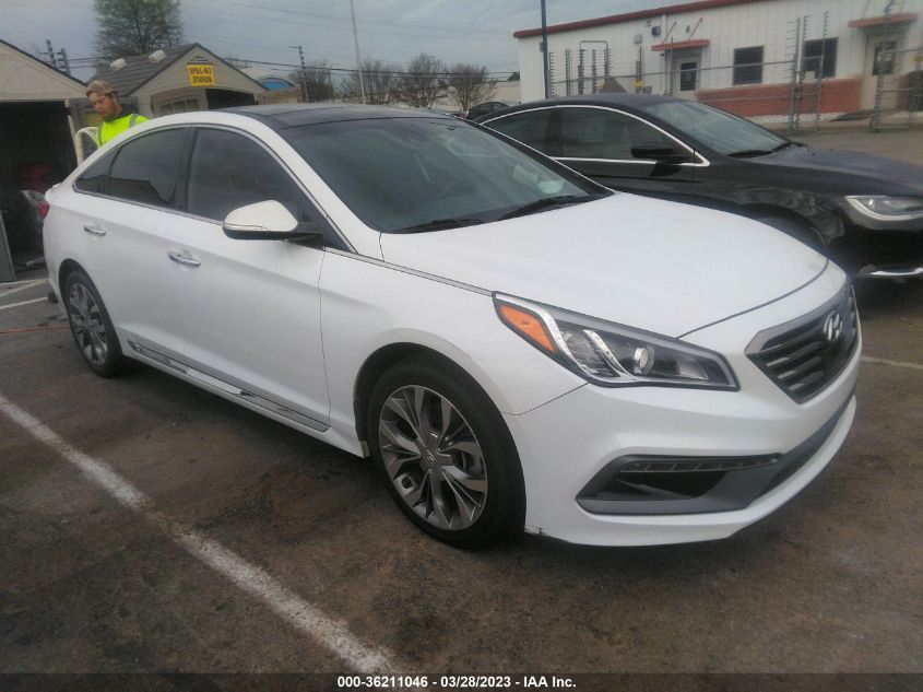 2015 HYUNDAI SONATA 2.0T LIMITED - 5NPE34AB0FH163571