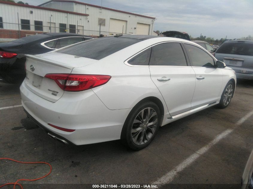 2015 HYUNDAI SONATA 2.0T LIMITED - 5NPE34AB0FH163571