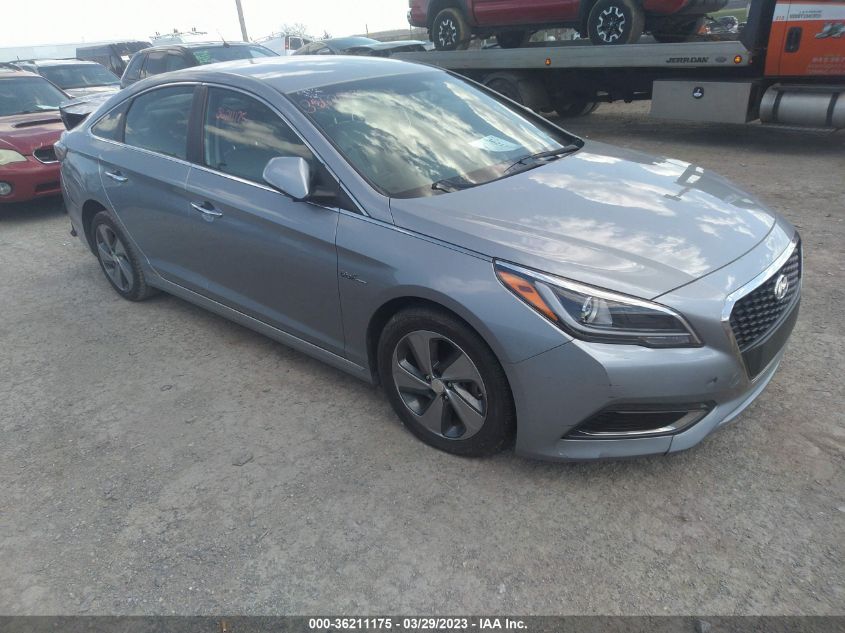 2016 HYUNDAI SONATA HYBRID LIMITED - KMHE34L13GA017934