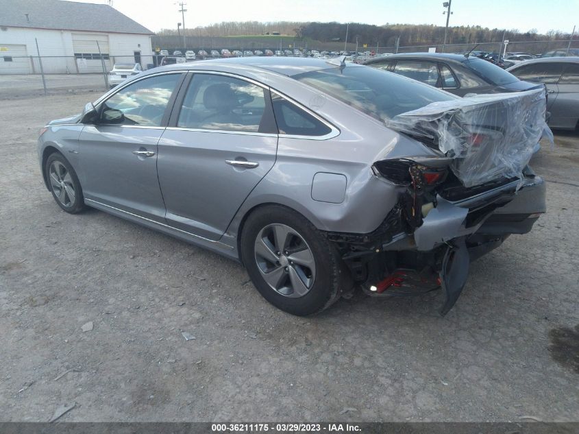 2016 HYUNDAI SONATA HYBRID LIMITED - KMHE34L13GA017934