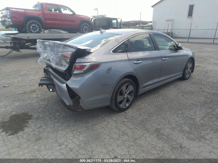 2016 HYUNDAI SONATA HYBRID LIMITED - KMHE34L13GA017934
