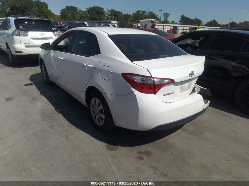 2015 TOYOTA COROLLA L/LE/S/S PLUS/LE PLUS - 5YFBURHE5FP305932