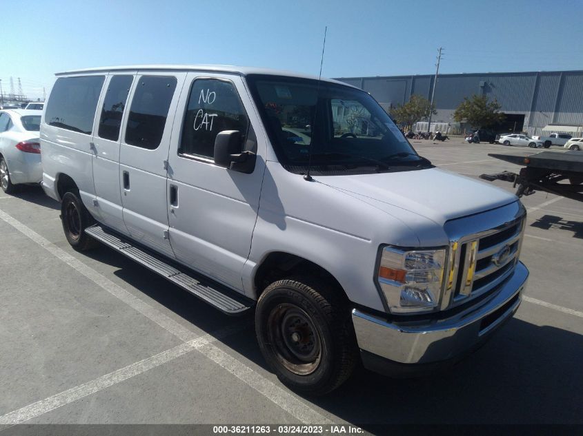2014 FORD ECONOLINE WAGON XL/XLT - 1FBNE3BL2EDA33764
