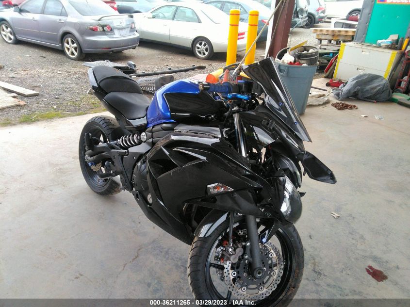 2013 KAWASAKI EX650 F - JKAEXEF18DDA03240