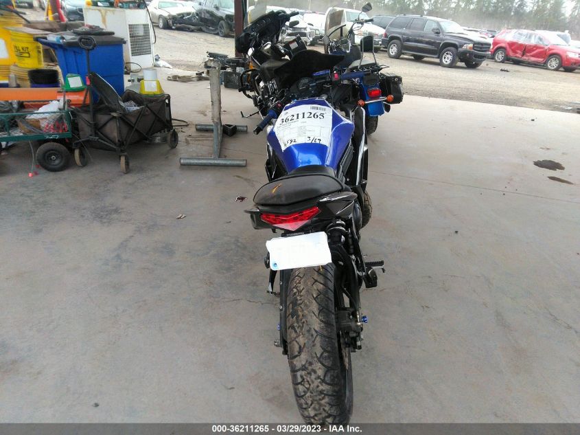 2013 KAWASAKI EX650 F - JKAEXEF18DDA03240