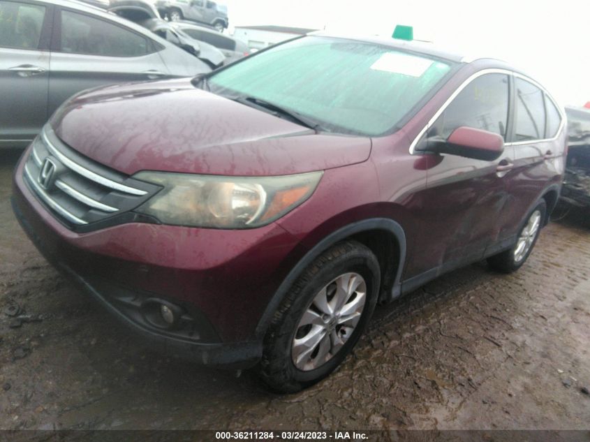 2014 HONDA CR-V EX-L - 5J6RM4H78EL041318