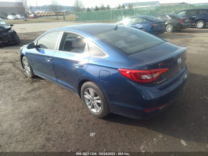 2015 HYUNDAI SONATA 2.4L SE - 5NPE24AF8FH216636