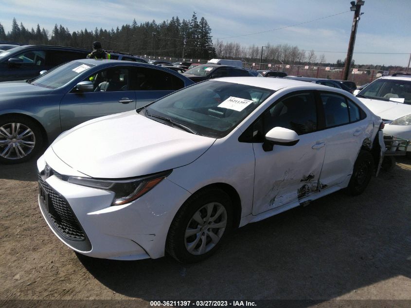 2022 TOYOTA COROLLA LE - 5YFEPMAE1NP315874