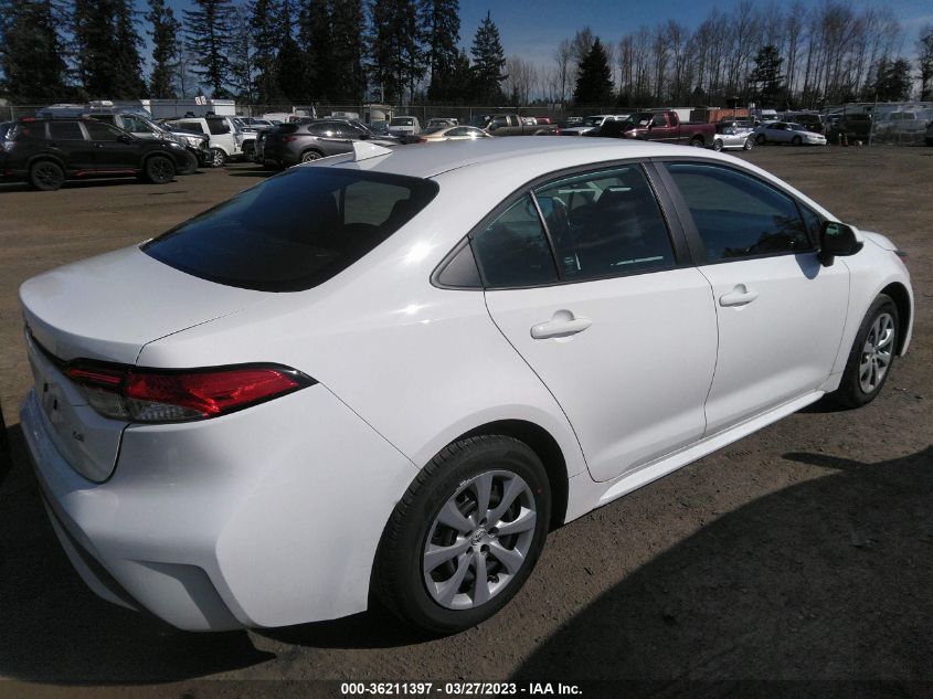 2022 TOYOTA COROLLA LE - 5YFEPMAE1NP315874