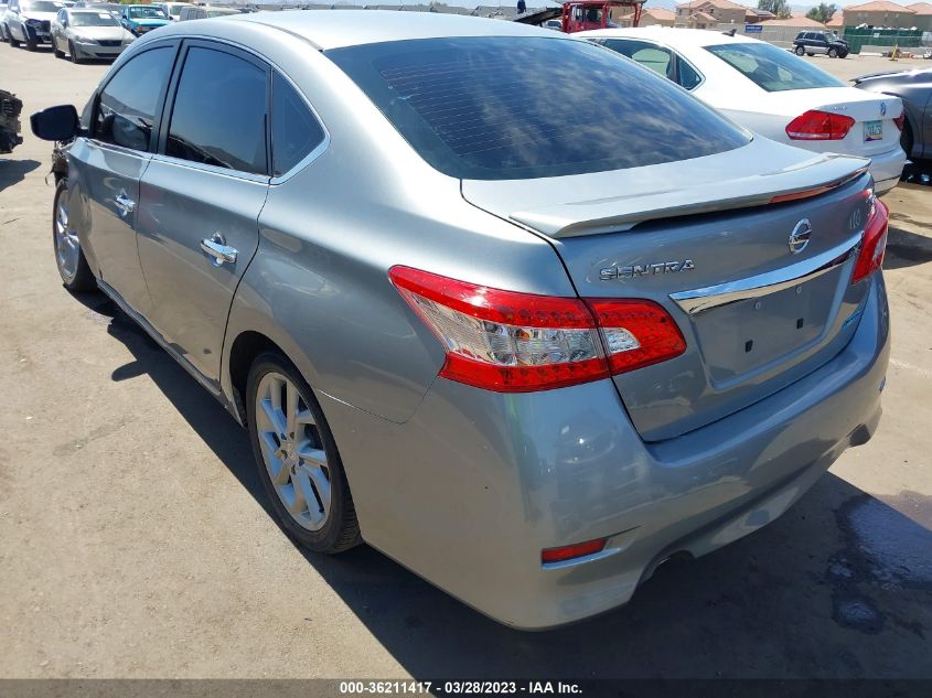 2014 NISSAN SENTRA SR - 3N1AB7AP0EL646719