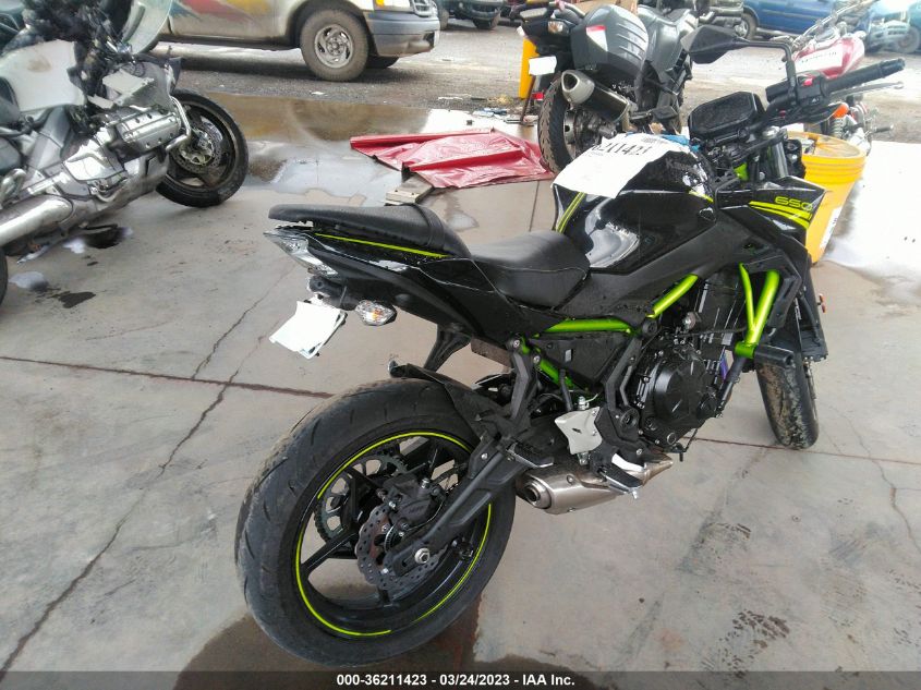 2020 KAWASAKI ER650 K ML5EREK1XLDA02556