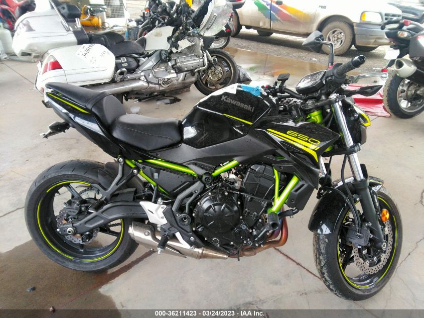 2020 KAWASAKI ER650 K ML5EREK1XLDA02556