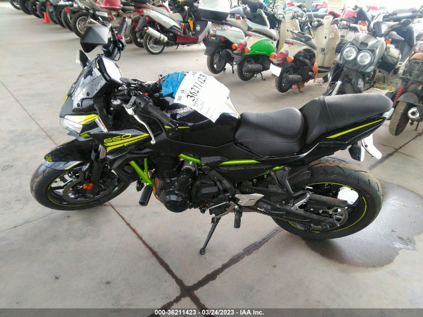 2020 KAWASAKI ER650 K ML5EREK1XLDA02556