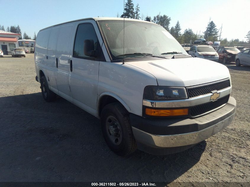 2019 CHEVROLET EXPRESS CARGO VAN - 1GCWGAFG1K1196902