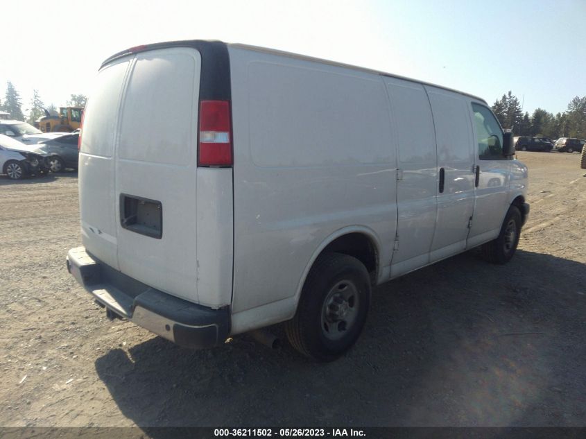 2019 CHEVROLET EXPRESS CARGO VAN - 1GCWGAFG1K1196902