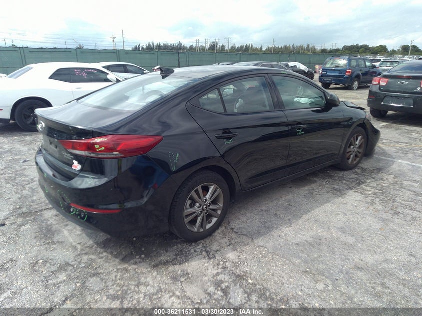 VIN 5NPD84LF6JH253507 2018 HYUNDAI ELANTRA SEL