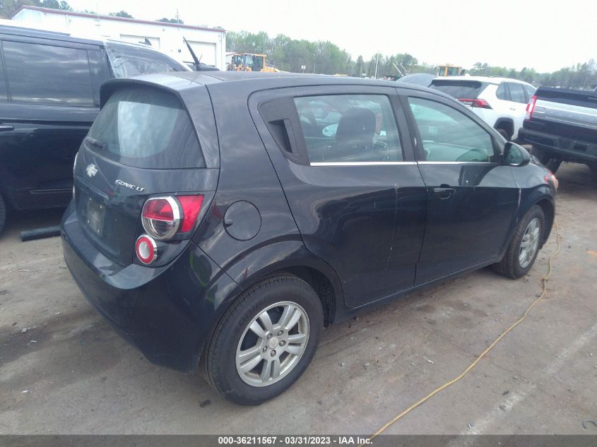 2014 CHEVROLET SONIC LT - 1G1JC6SH4E4113279