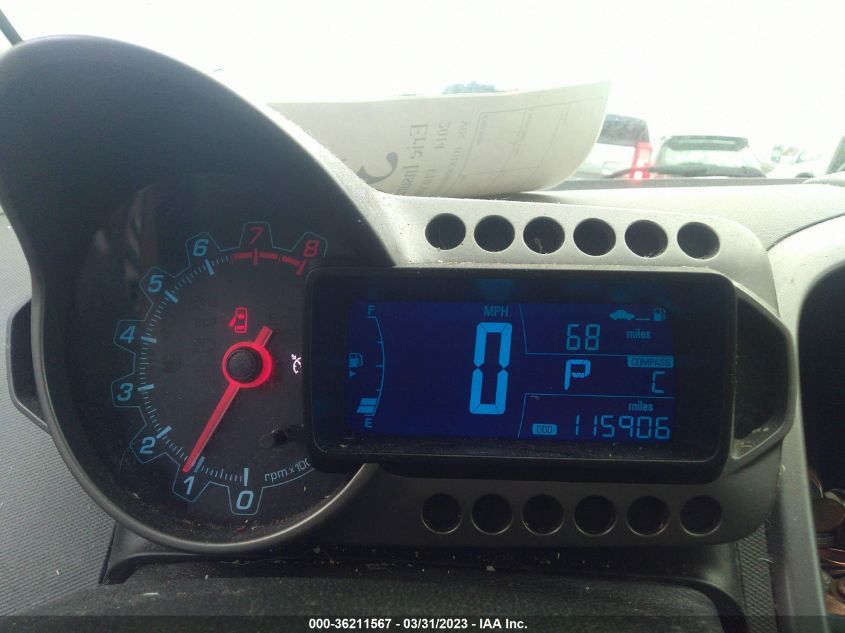 2014 CHEVROLET SONIC LT - 1G1JC6SH4E4113279