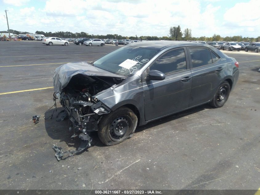 VIN 2T1BURHE4KC132897 2019 TOYOTA COROLLA L/LE/SE/XLE/XSE