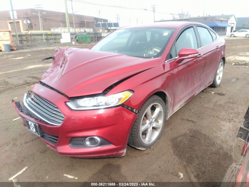 2013 FORD FUSION SE - 3FA6P0H74DR381564