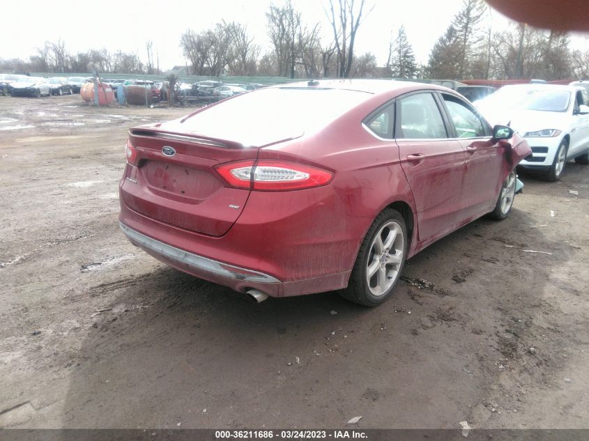 2013 FORD FUSION SE - 3FA6P0H74DR381564