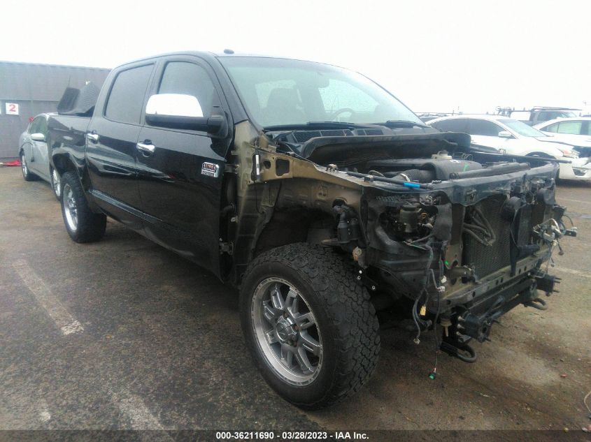 2015 TOYOTA TUNDRA 4WD TRUCK PLATINUM/1794 - 5TFAW5F12FX453004