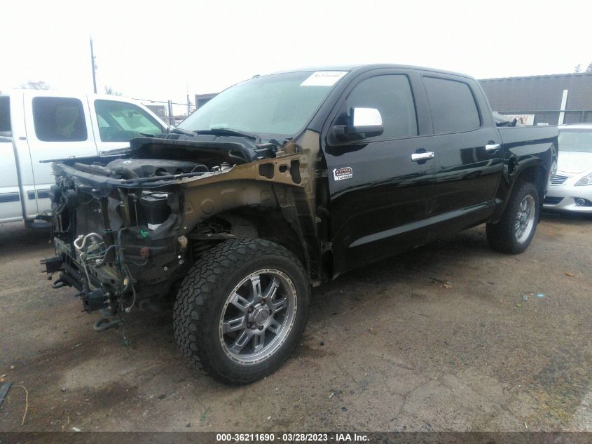 2015 TOYOTA TUNDRA 4WD TRUCK PLATINUM/1794 - 5TFAW5F12FX453004