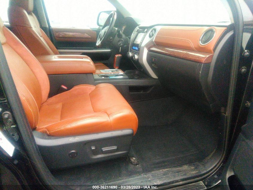 2015 TOYOTA TUNDRA 4WD TRUCK PLATINUM/1794 - 5TFAW5F12FX453004