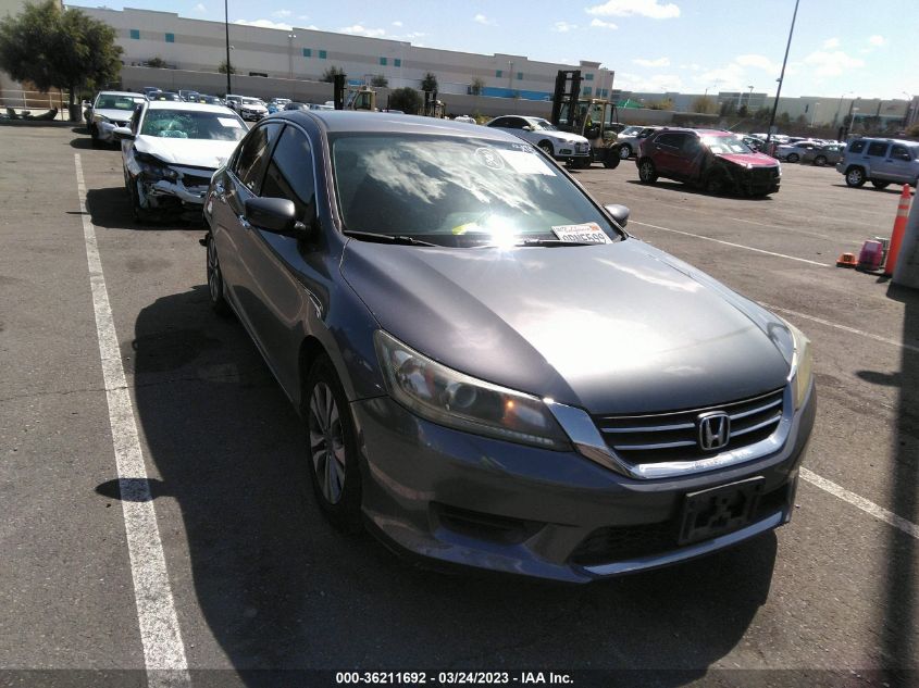 2014 HONDA ACCORD SEDAN LX - 1HGCR2F38EA078089