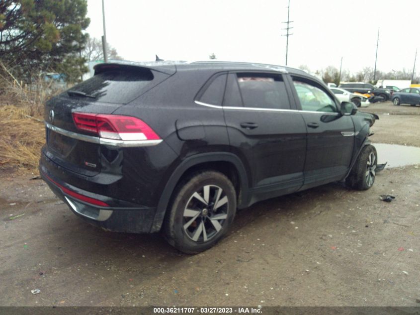 2021 VOLKSWAGEN ATLAS CROSS SPORT 2.0T SE - 1V2LC2CA9MC210457