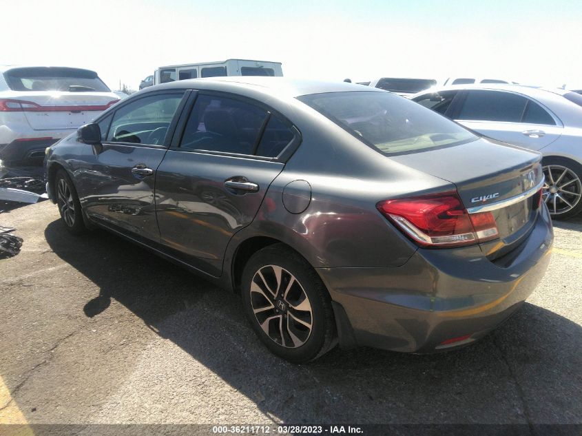 2013 HONDA CIVIC SDN EX - 19XFB2F80DE277225