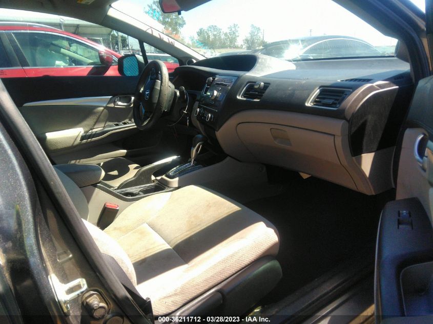 2013 HONDA CIVIC SDN EX - 19XFB2F80DE277225