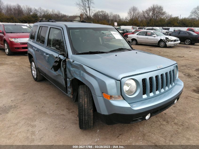 2013 JEEP PATRIOT LATITUDE - 1C4NJRFB9DD168413