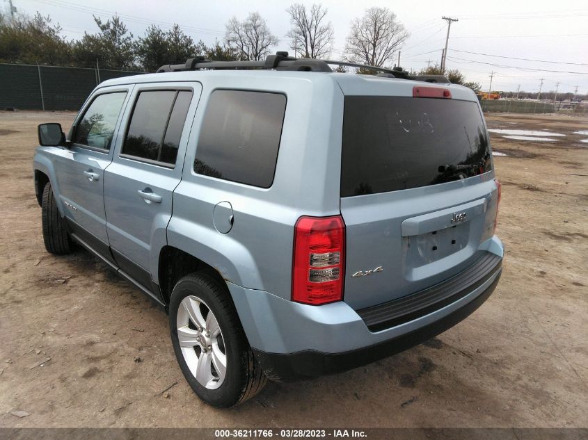2013 JEEP PATRIOT LATITUDE - 1C4NJRFB9DD168413