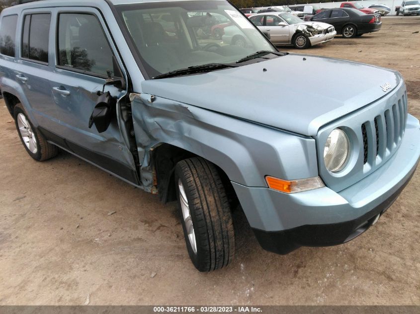 2013 JEEP PATRIOT LATITUDE - 1C4NJRFB9DD168413