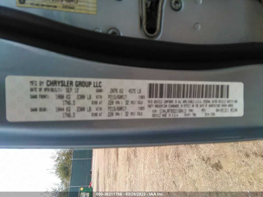 2013 JEEP PATRIOT LATITUDE - 1C4NJRFB9DD168413