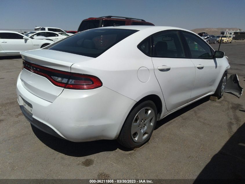 2015 DODGE DART SE - 1C3CDFAA0FD435845